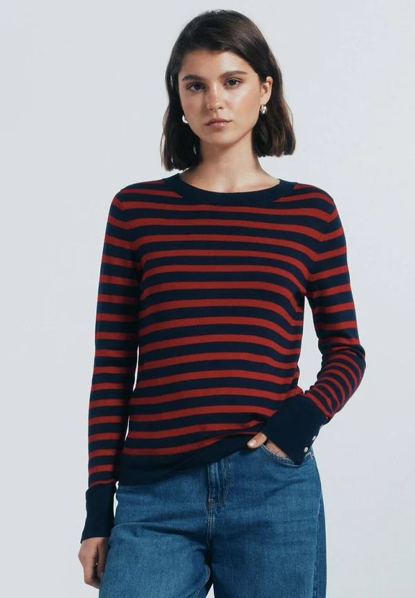 Strickpullover - red