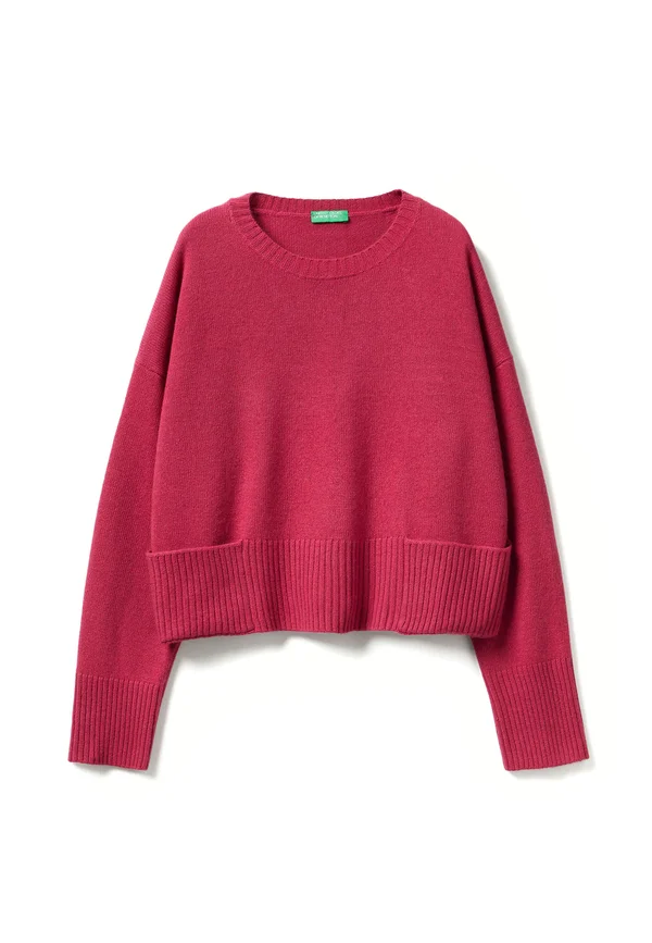 Strickpullover - red