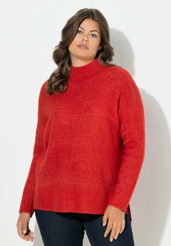 Strickpullover - red