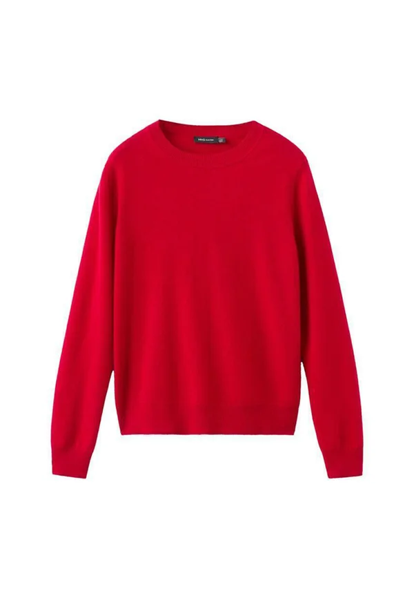 Strickpullover - red