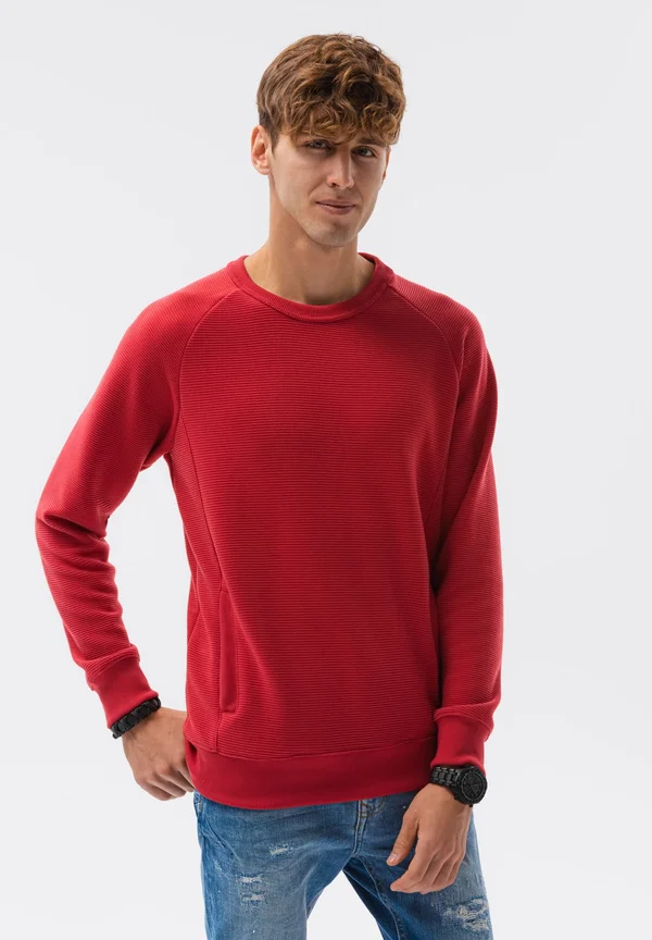 Strickpullover - red