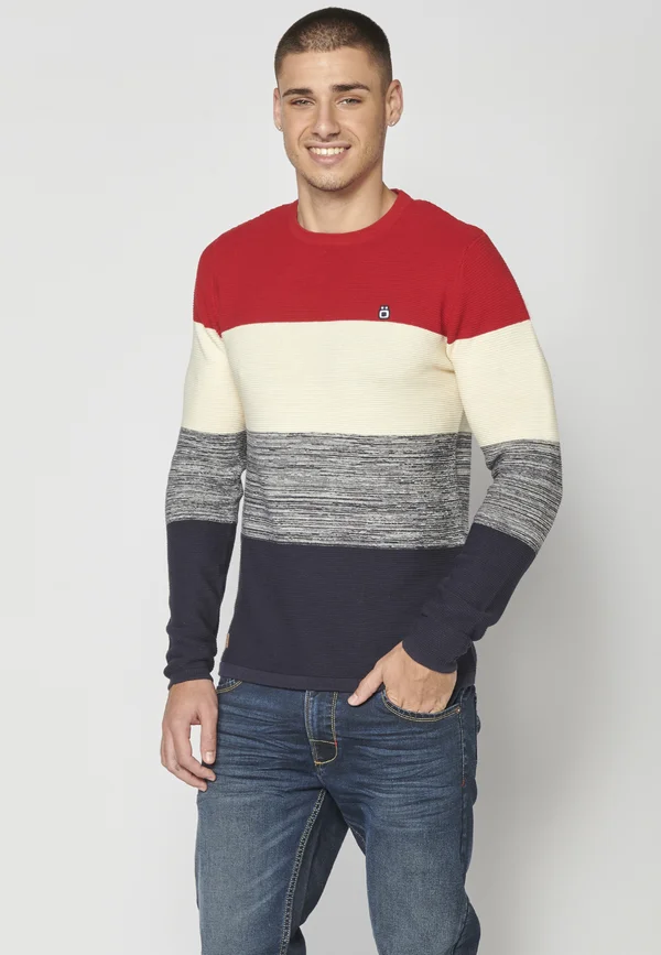 Strickpullover - rojo   red