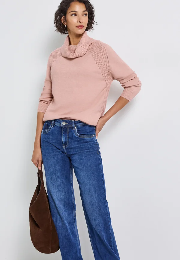 Strickpullover - rosa