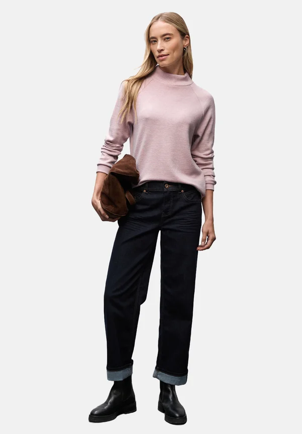 Strickpullover - rosa