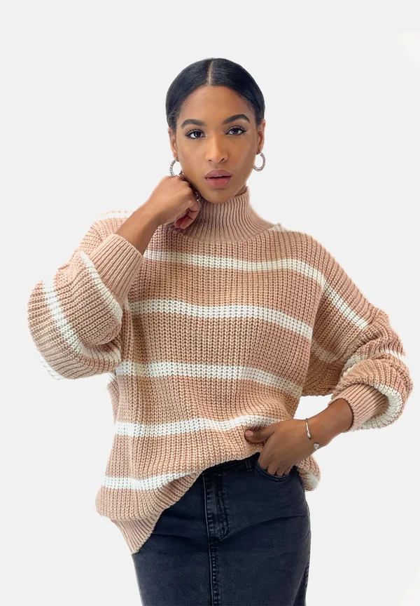 Strickpullover - rosa