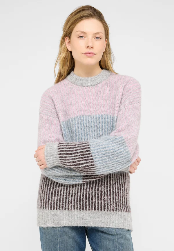 Strickpullover - rosa