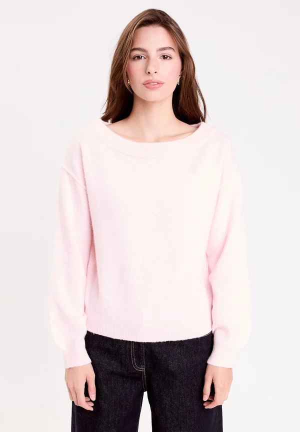 Strickpullover - rose clair