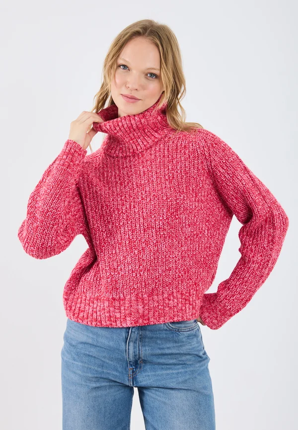 Strickpullover - rose/red