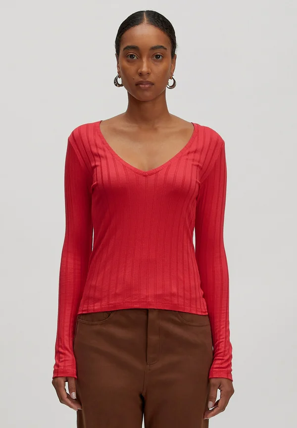 Strickpullover - rot