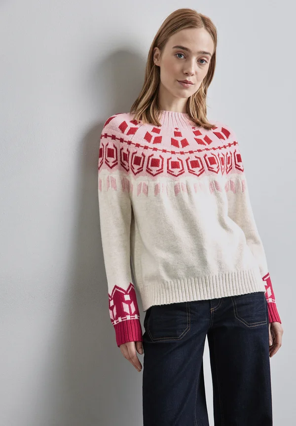 Strickpullover - rot