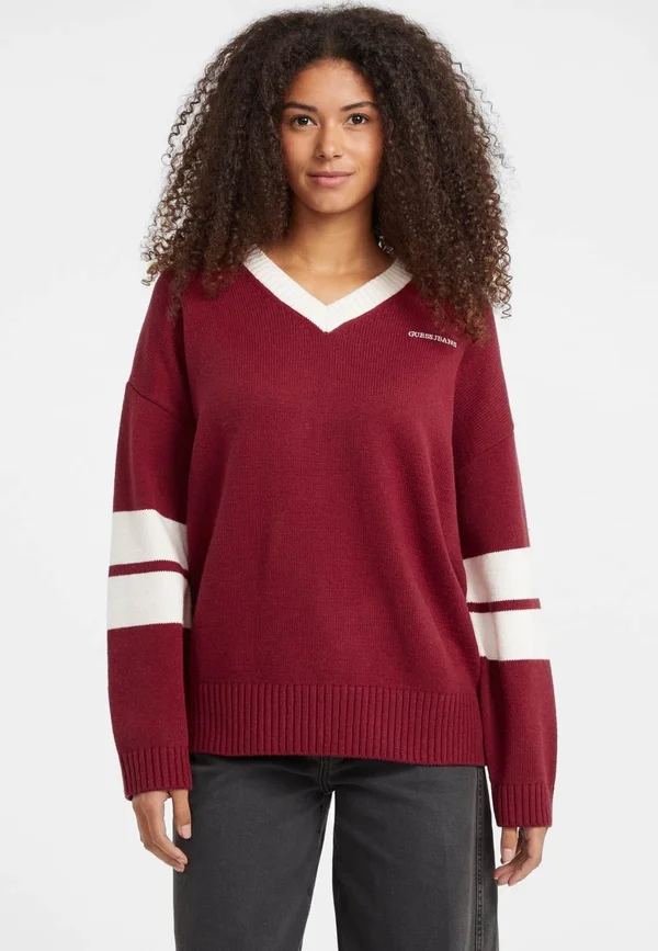 Strickpullover - rot