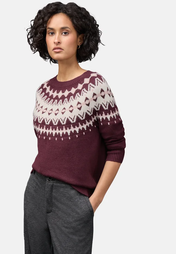 Strickpullover - rot