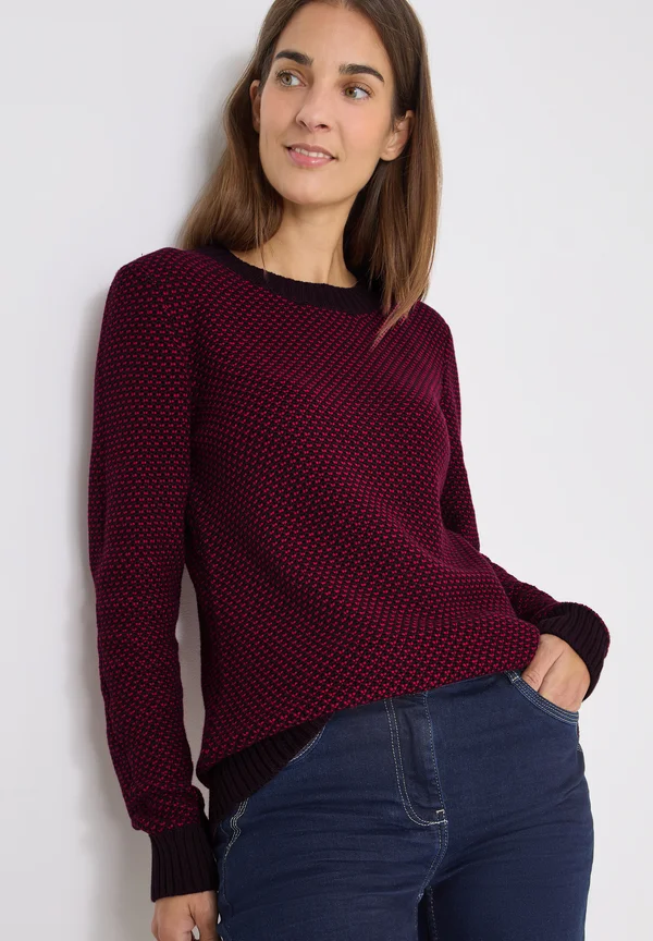 Strickpullover - rot