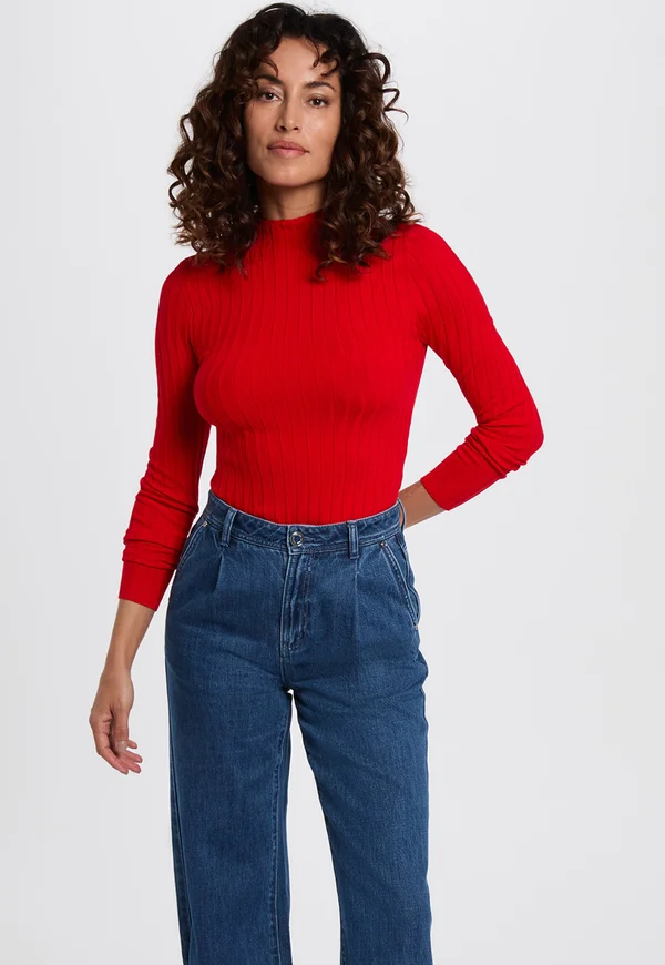 Strickpullover - rouge