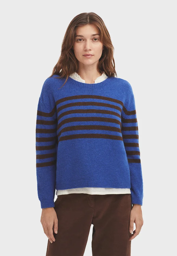 Strickpullover - royal blue