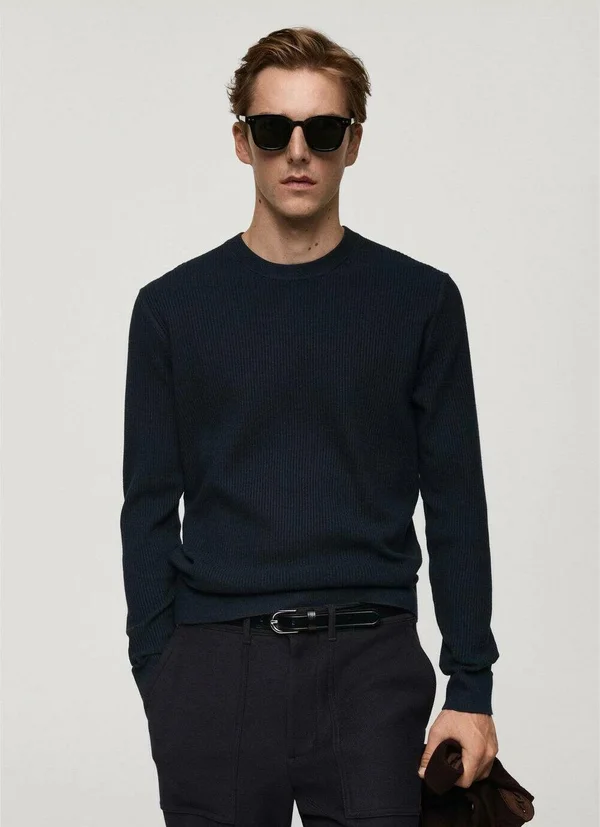 Strickpullover - royal blue