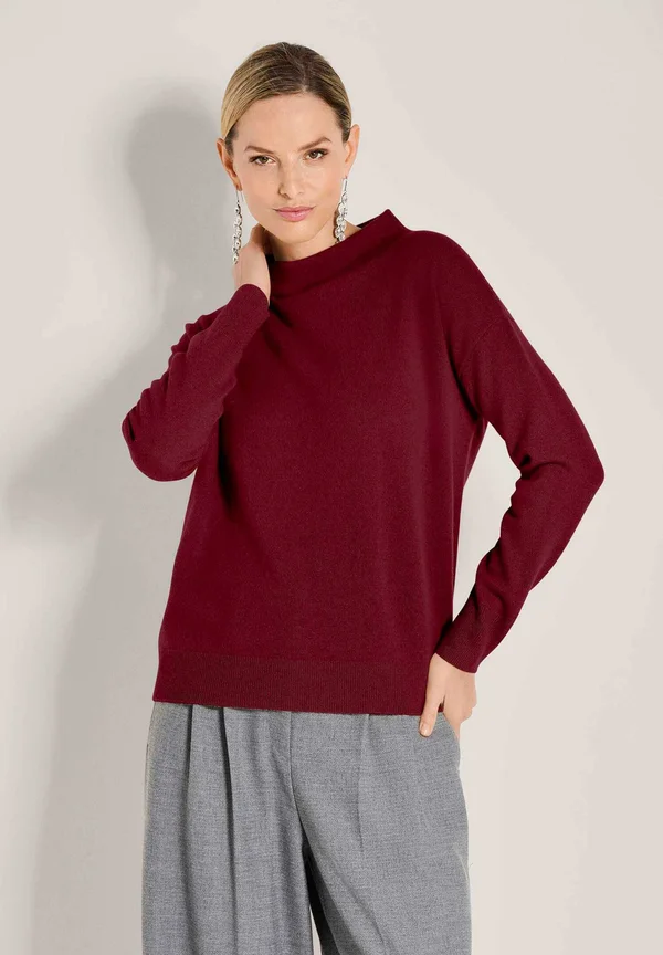 Strickpullover - ruby red