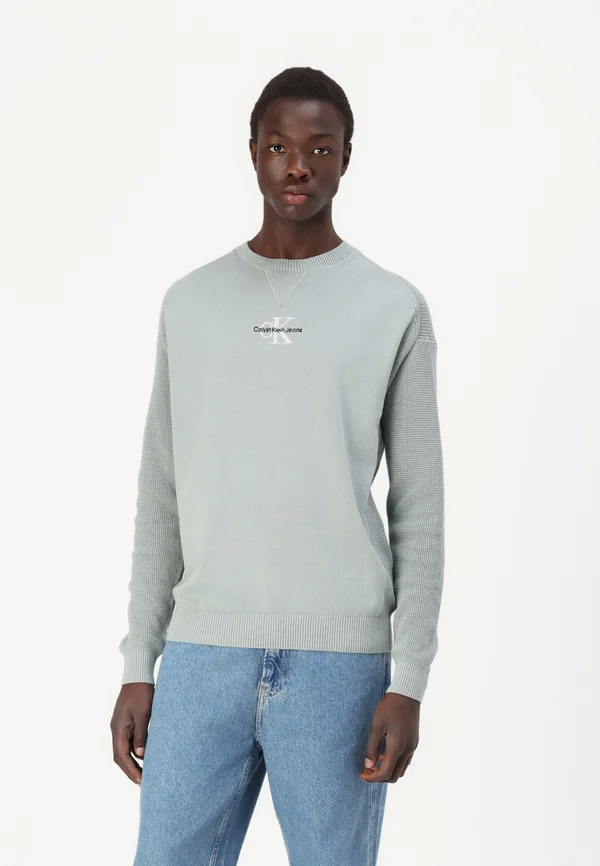 Strickpullover - sage green