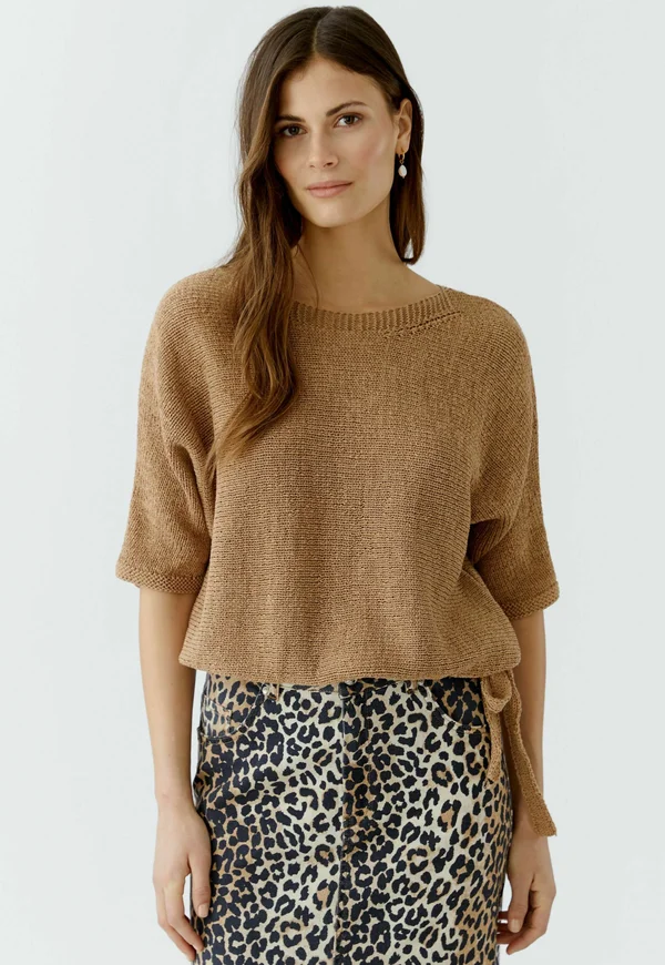 Strickpullover - salty caramel