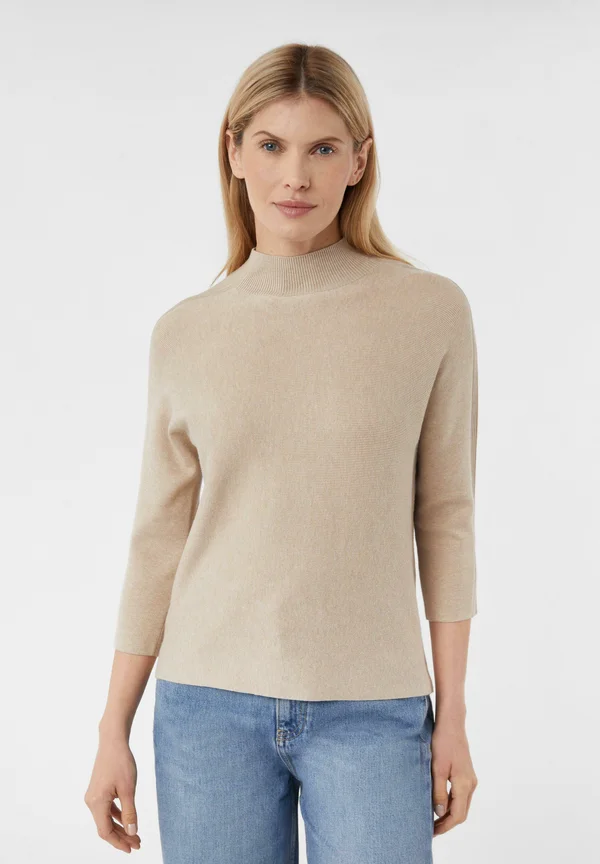Strickpullover - sandfarben
