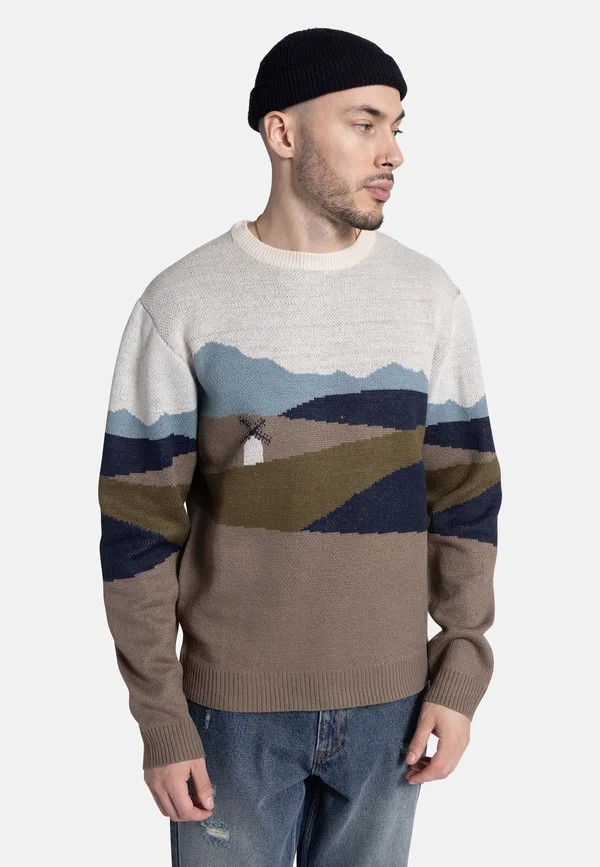 Strickpullover - sandshell