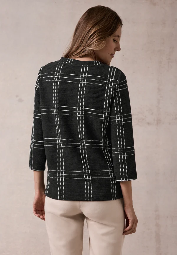 Strickpullover - schwarz