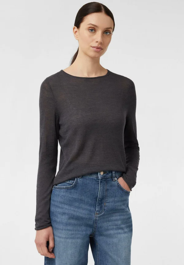 Strickpullover - schwarz