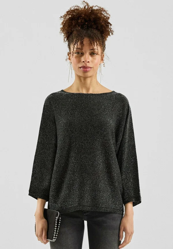 Strickpullover - schwarz