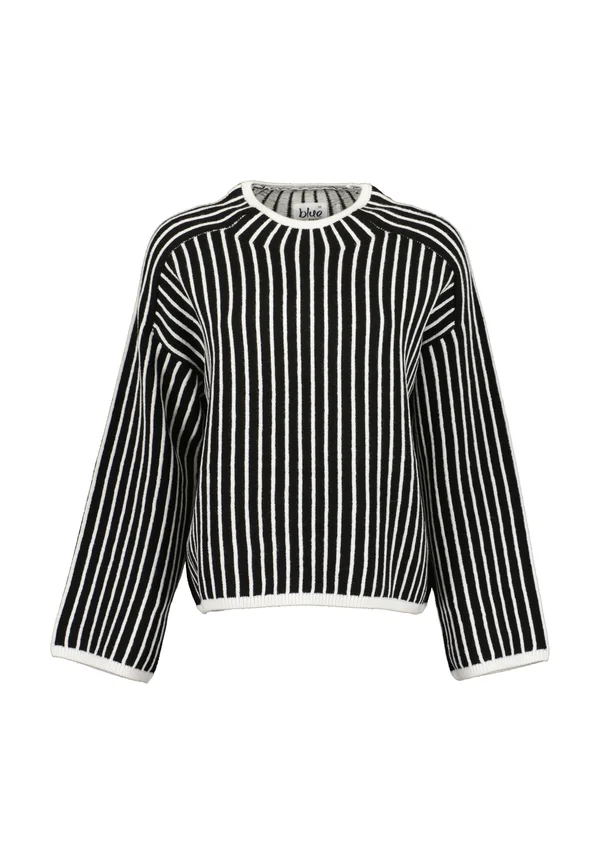 Strickpullover - schwarz