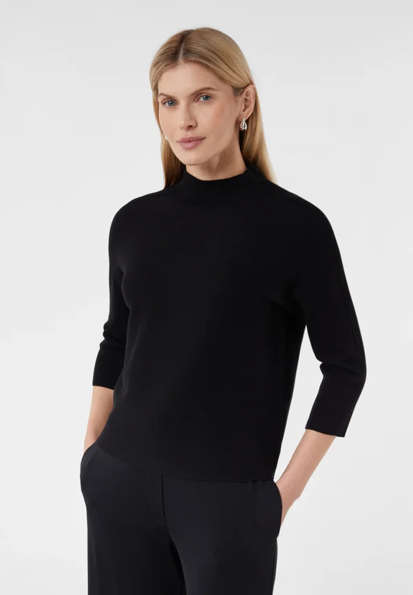 Strickpullover - schwarz