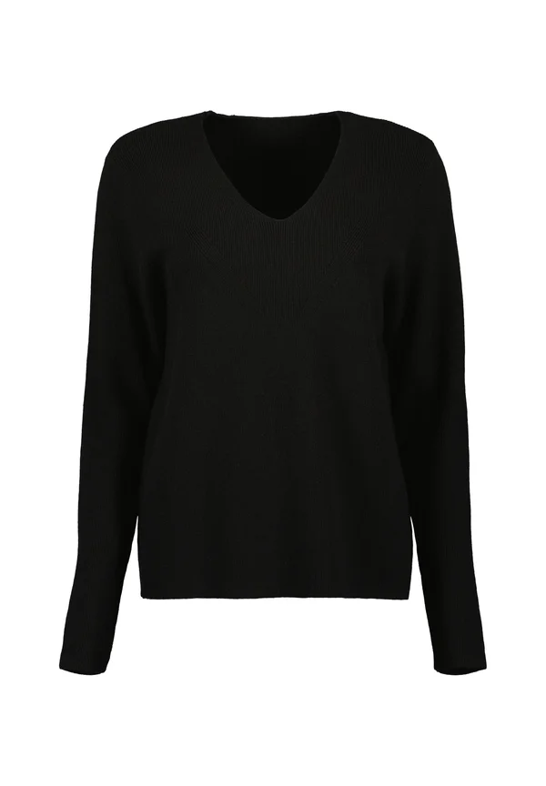 Strickpullover - schwarz