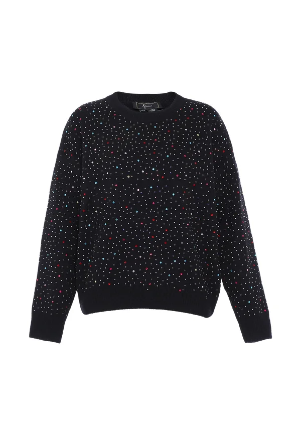 Strickpullover - schwarz