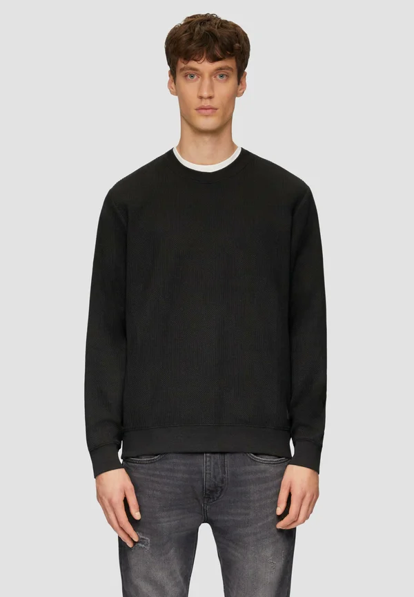 Strickpullover - schwarz