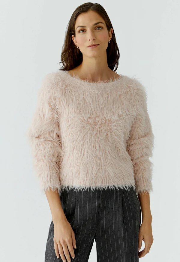 Strickpullover - sepia rose