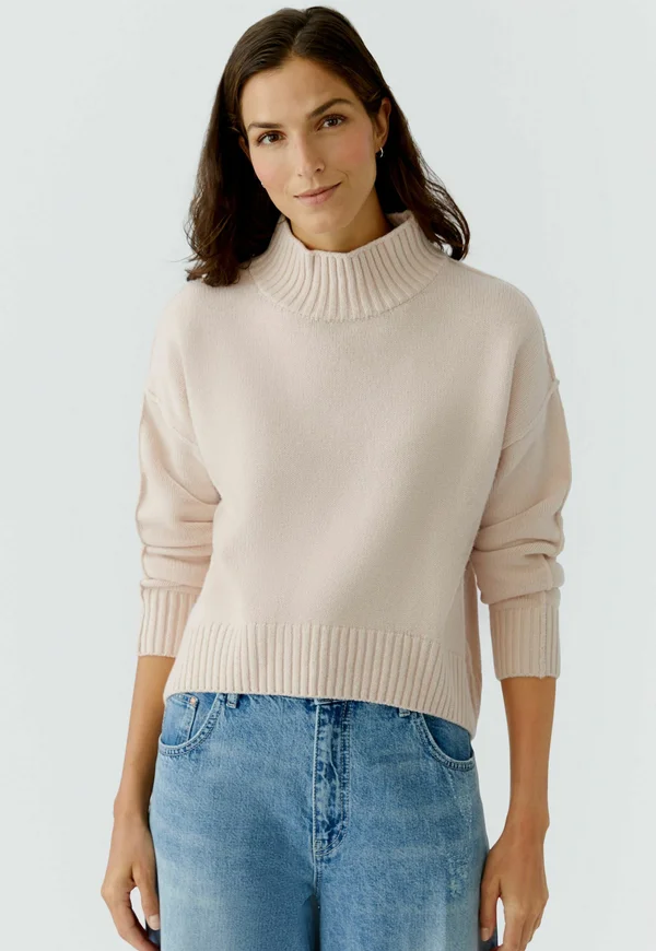 Strickpullover - sepia rose