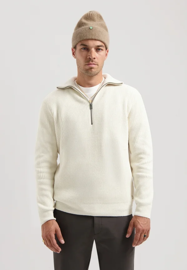 Strickpullover - silver birch