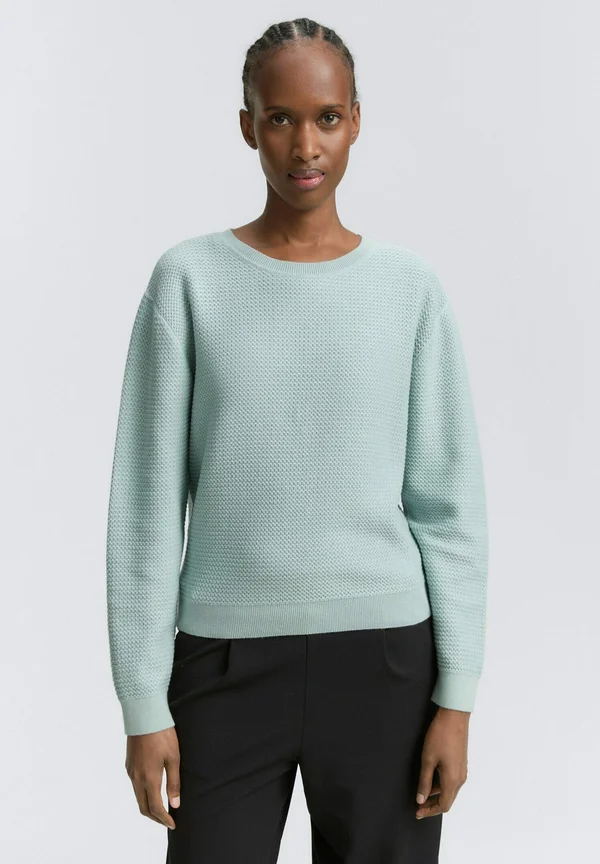 Strickpullover - silver cloud blue