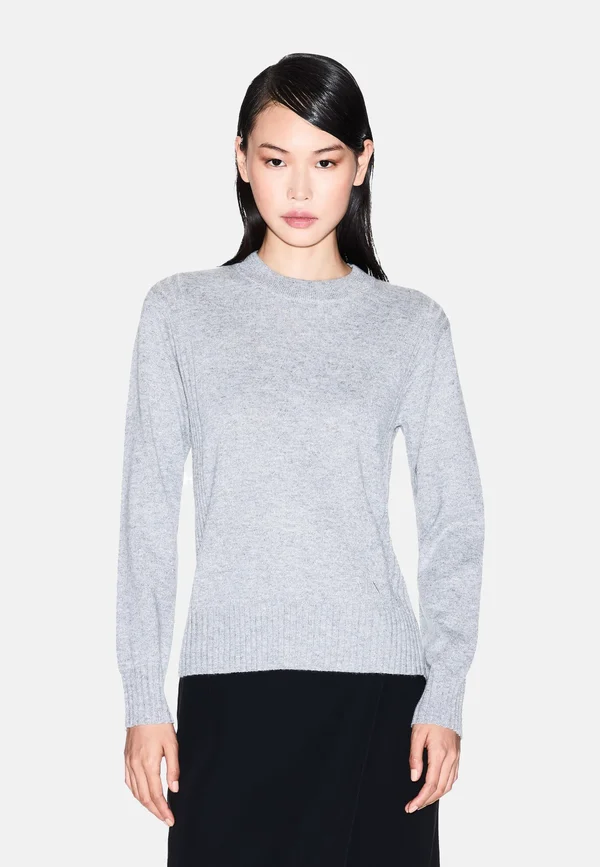 Strickpullover - silver