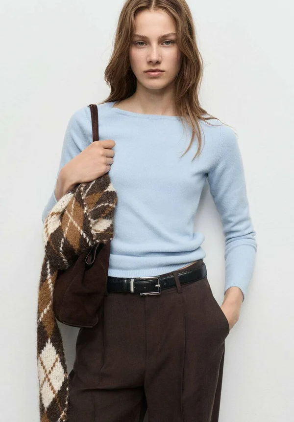 Strickpullover - sky blue