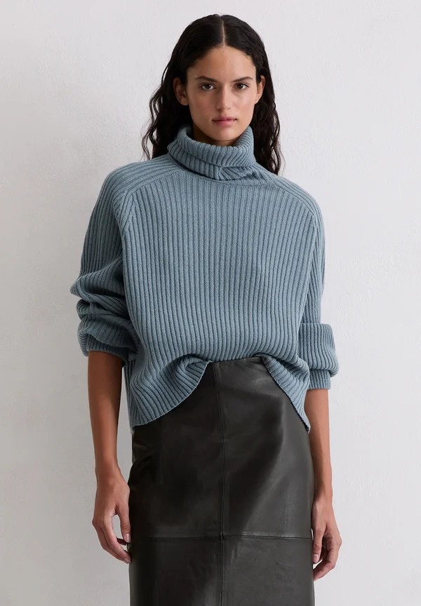 Strickpullover - slate blue