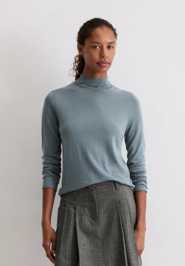 Strickpullover - slate blue