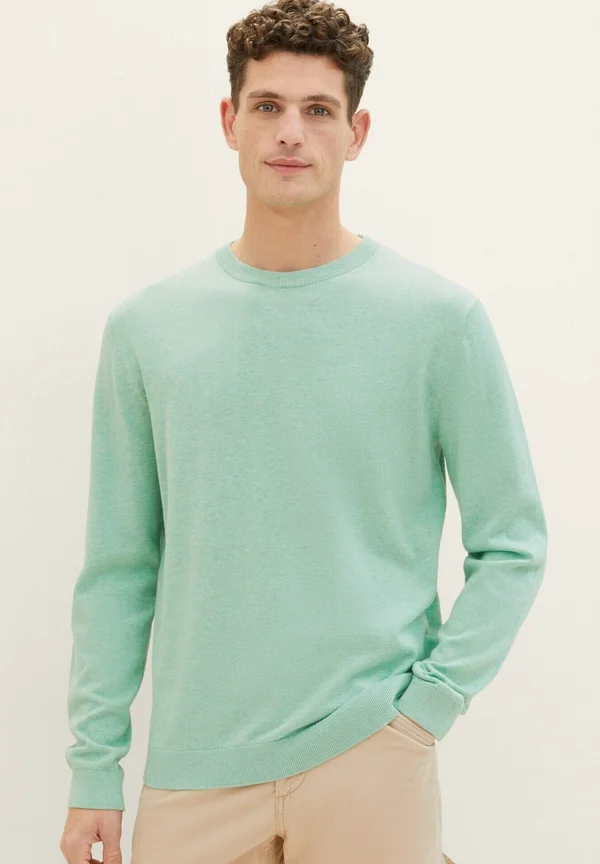 Strickpullover - soft jade melange
