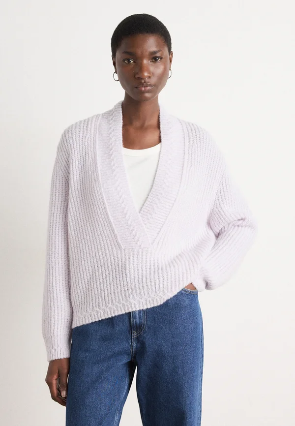 Strickpullover - soft lavender