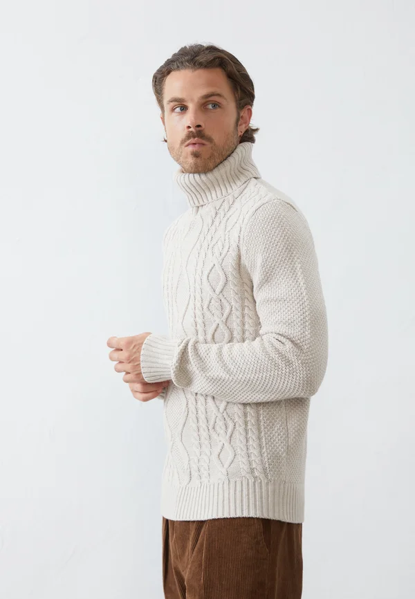 Strickpullover - stone