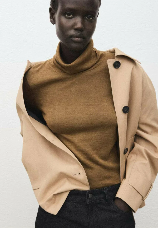 Strickpullover - tan