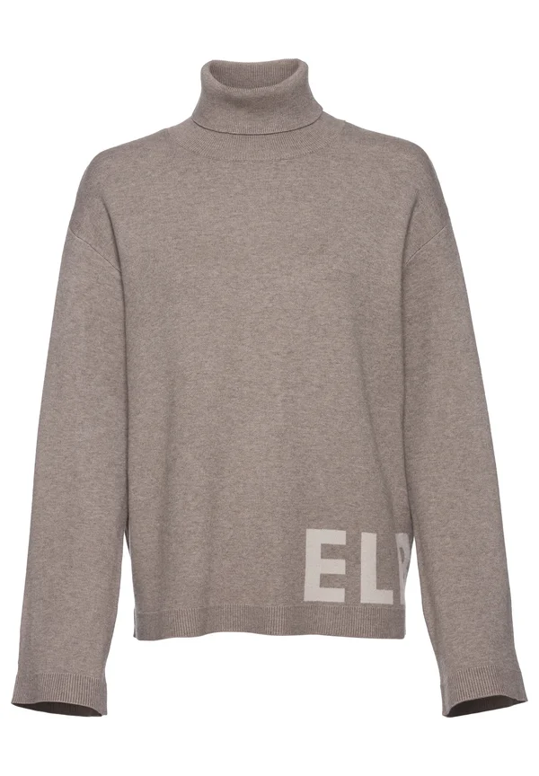 Strickpullover - taupe