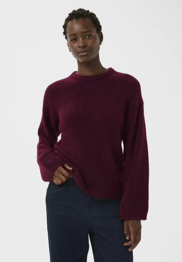 Strickpullover - tawny port