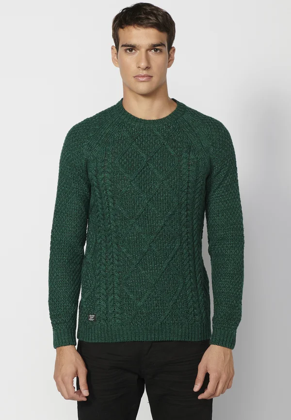 Strickpullover - verde   green