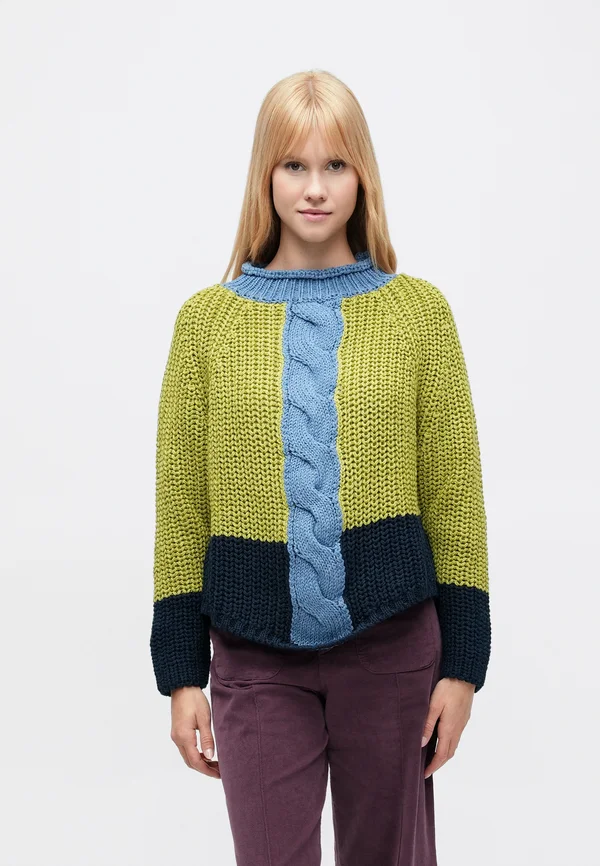 Strickpullover - verde