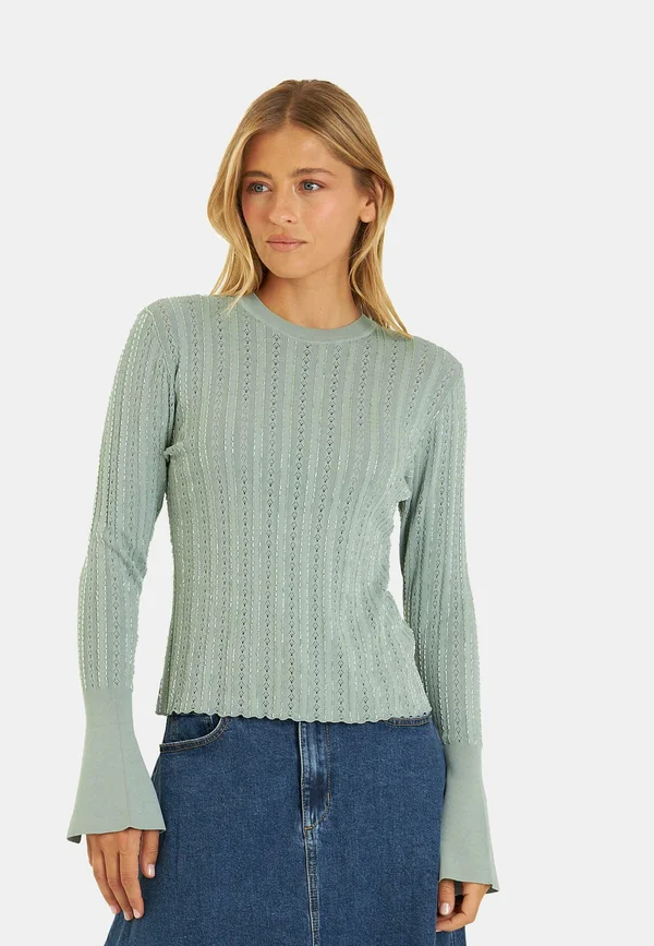 Strickpullover - verde